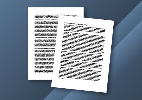 Sales Terms & Conditions