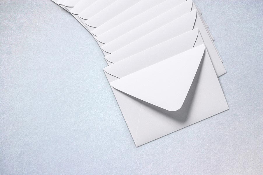 Envelopes on a surface.