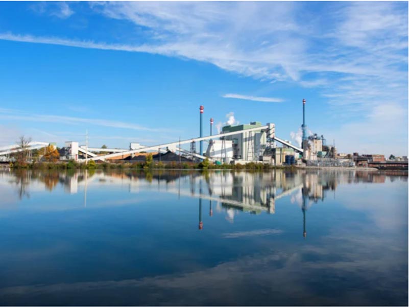 An image of a paper mill.